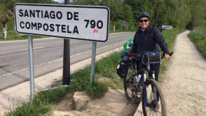 caminho de santiago de compostela de bicicleta